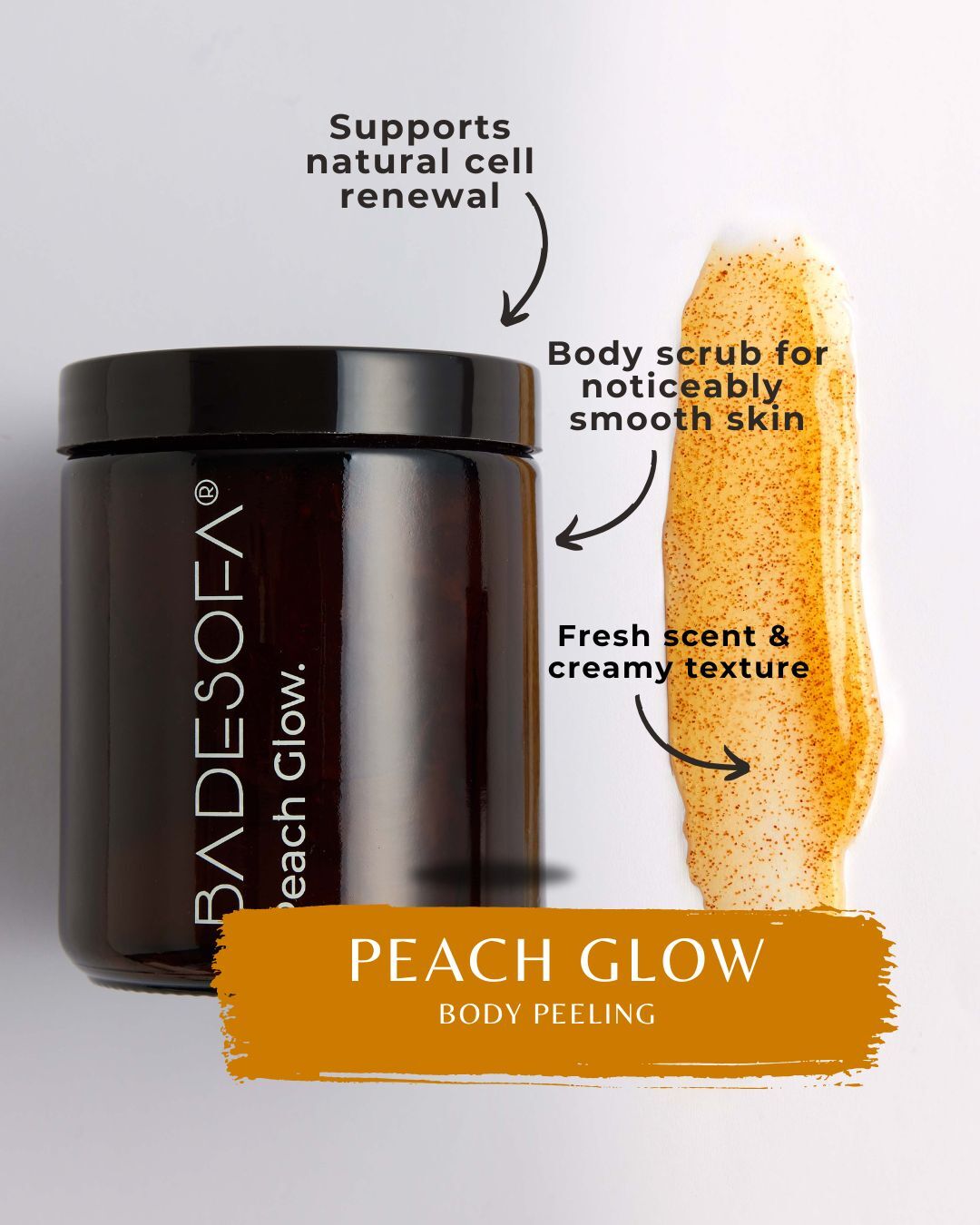 Body Peeling 'Peach Glow'
