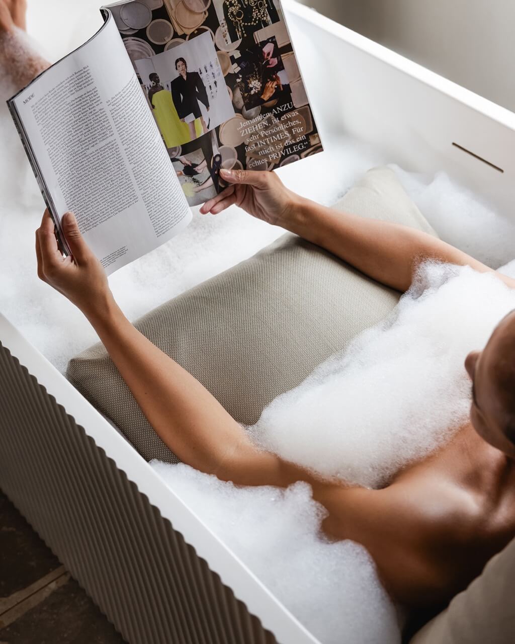 BADESOFA Fußkissen