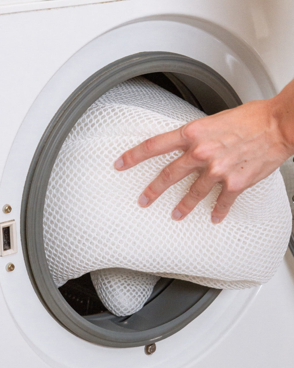 Innenkissen in der Waschmaschine waschbar.