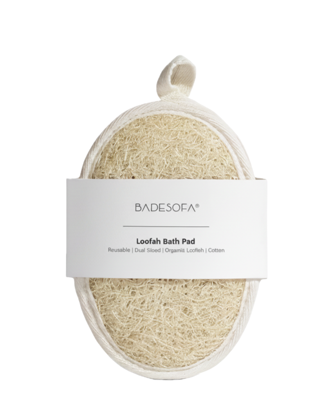Natural loofah sponge
