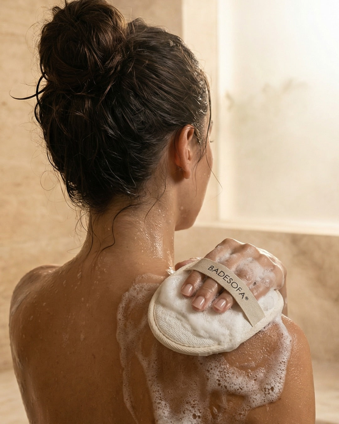 Natural loofah sponge