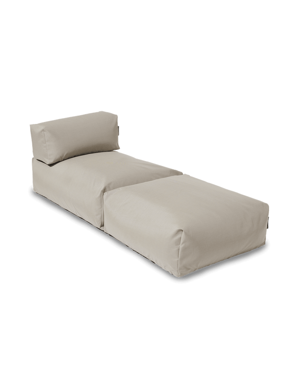  $ Poolsofa Single + Pouf Small
