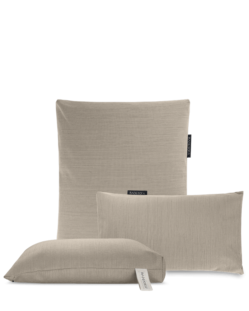 #farbe_beige $ BADESOFA Set of 3 | Beige